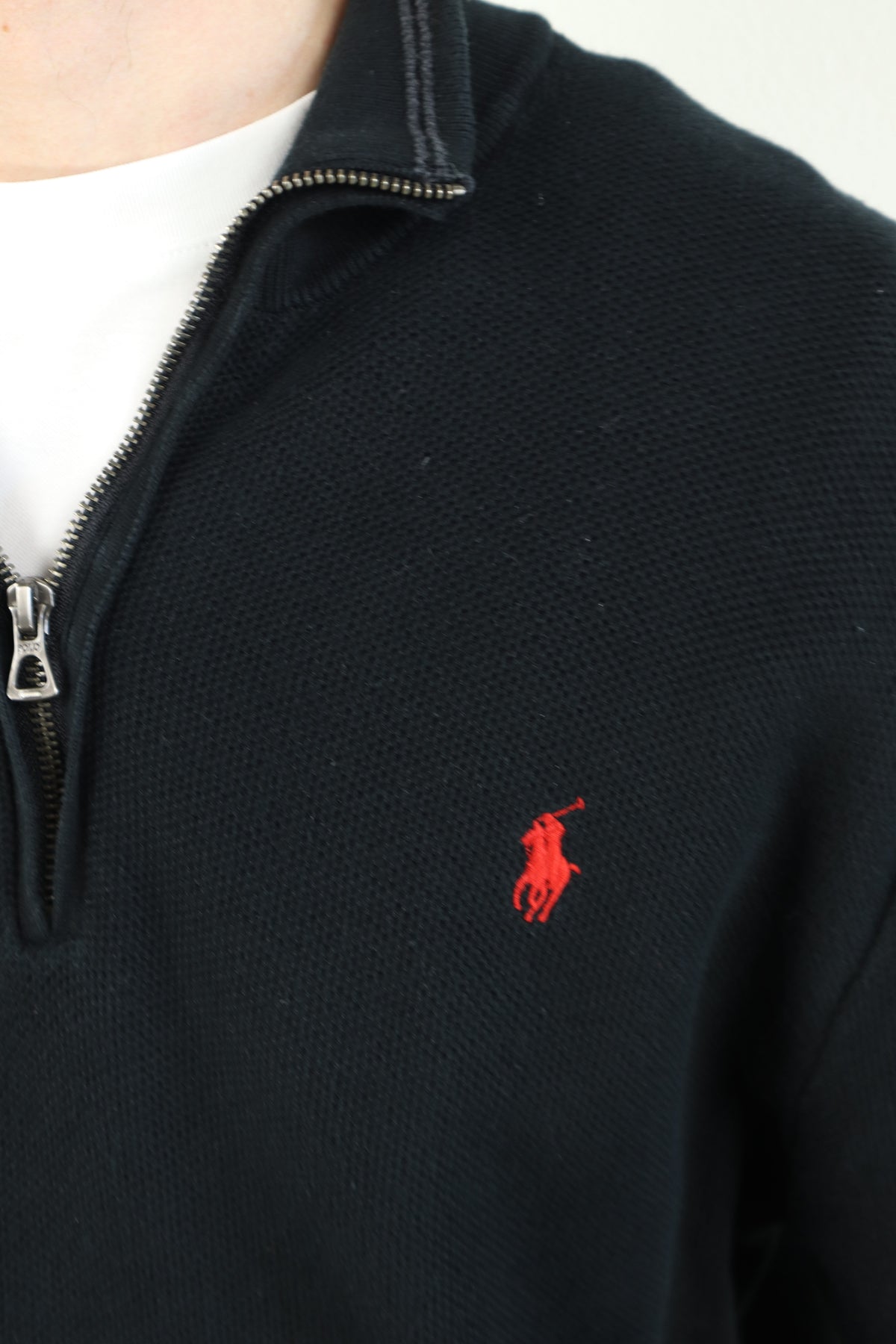 Ralph Lauren trui met kwart rits - XL