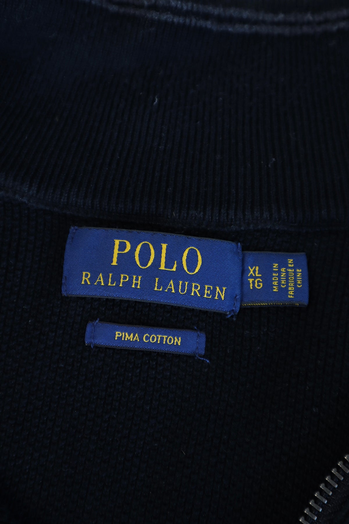 Ralph Lauren trui met kwart rits - XL