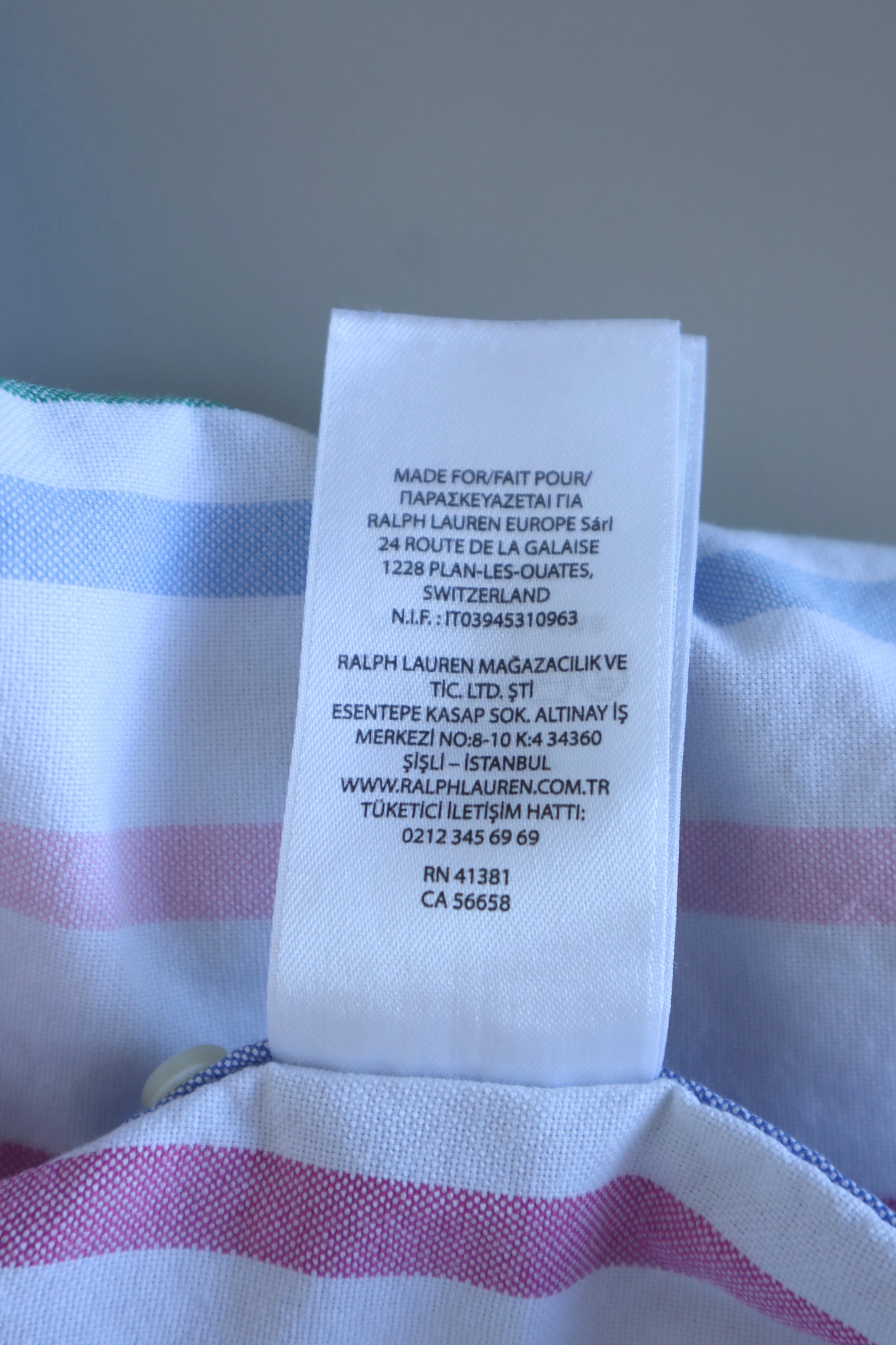 Ralph Lauren overhemd - S