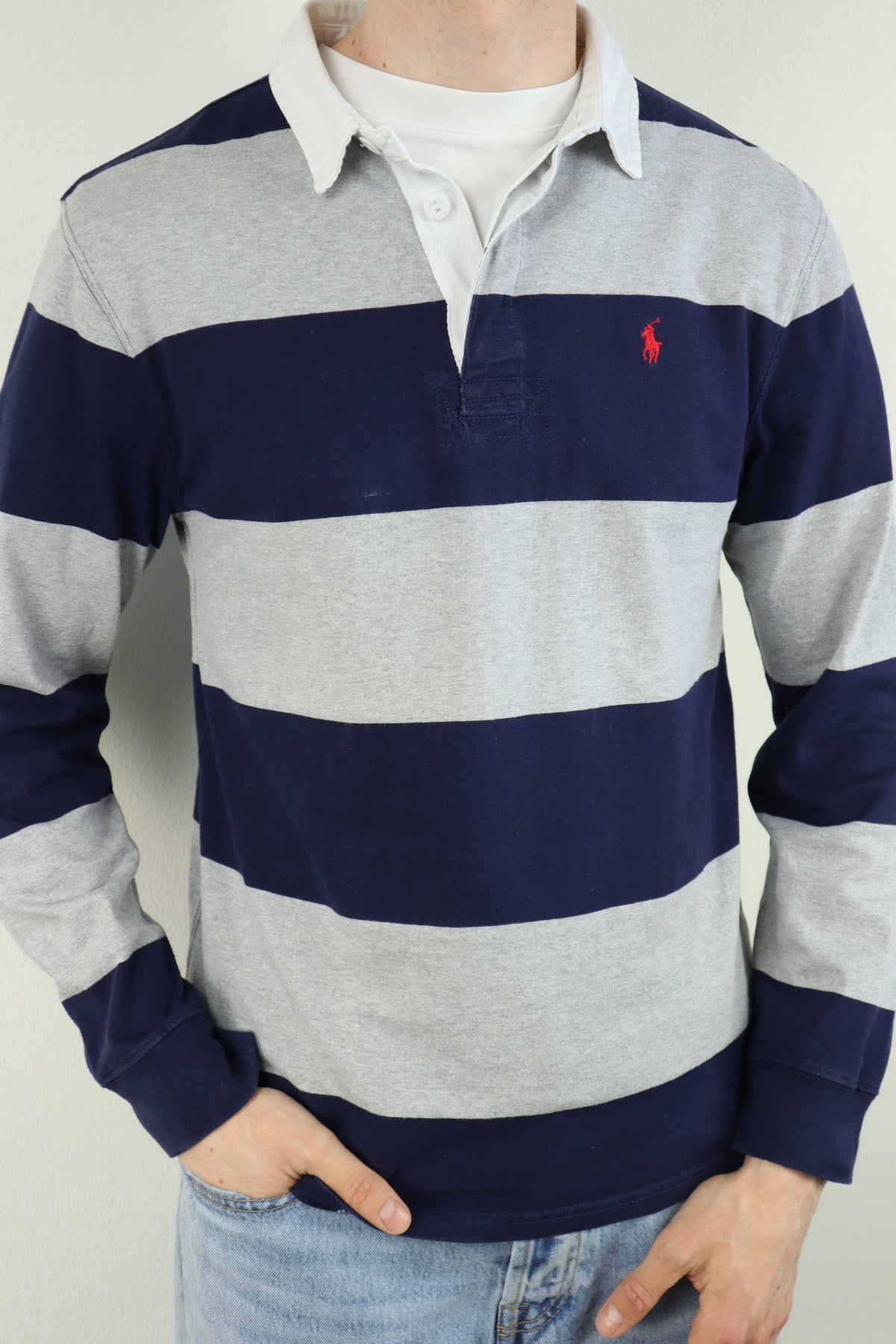 Ralph Lauren (rugby) polo shirt met lange mouw - S