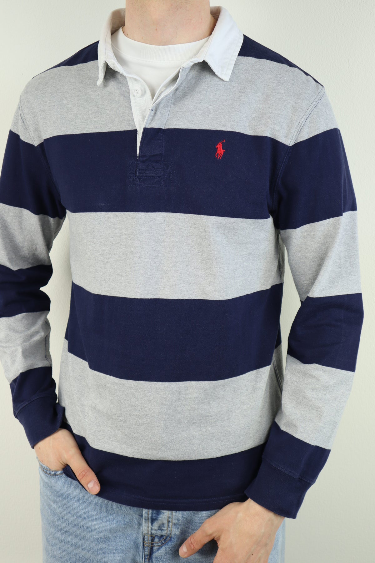 Ralph Lauren (rugby) polo shirt met lange mouw - S