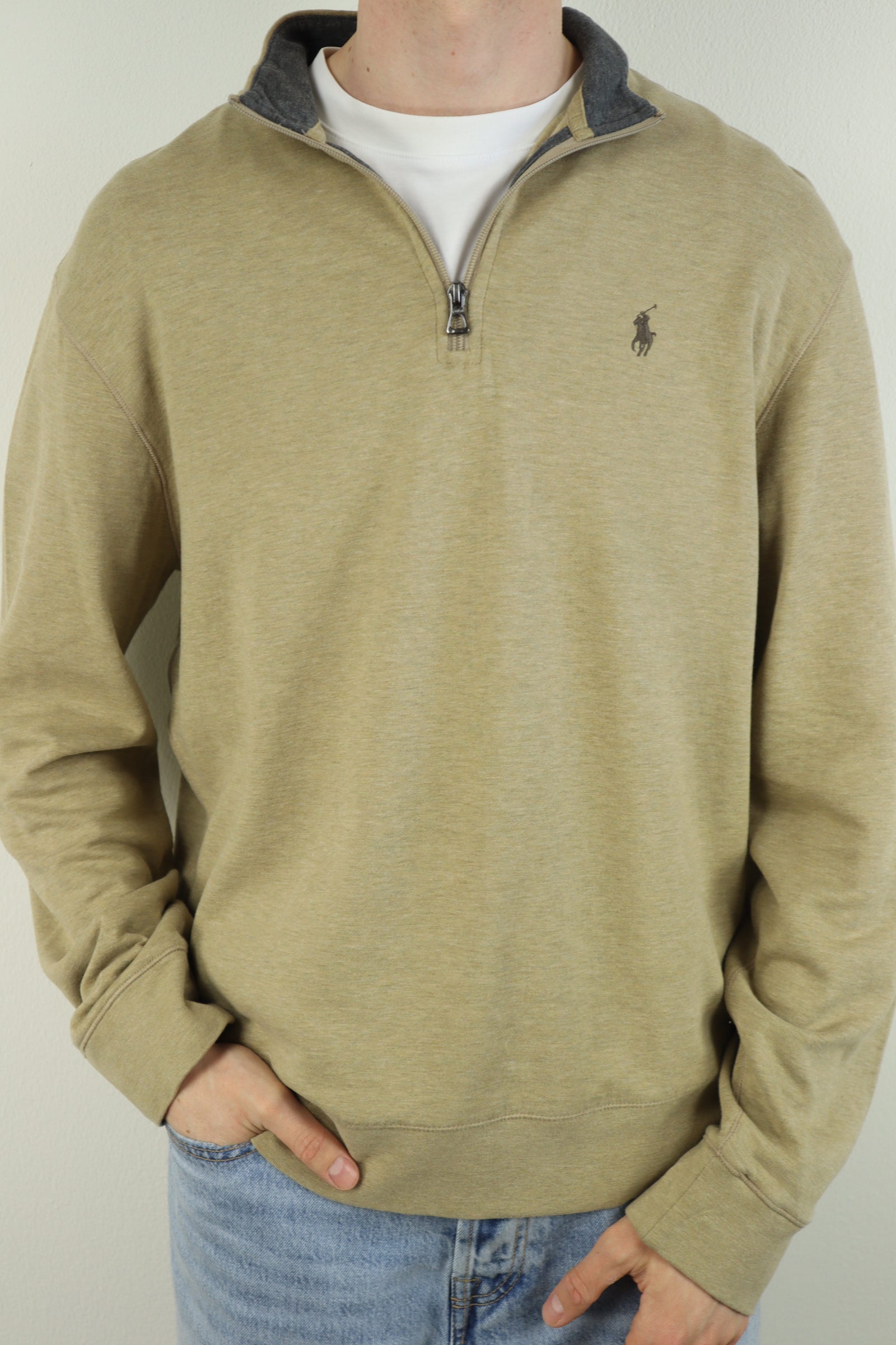 Ralph Lauren quarter zip - M