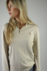 Ralph Lauren polo shirt met lange mouw - S