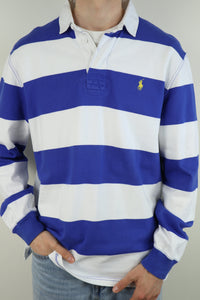 Ralph Lauren (rugby) polo shirt met lange mouw - L