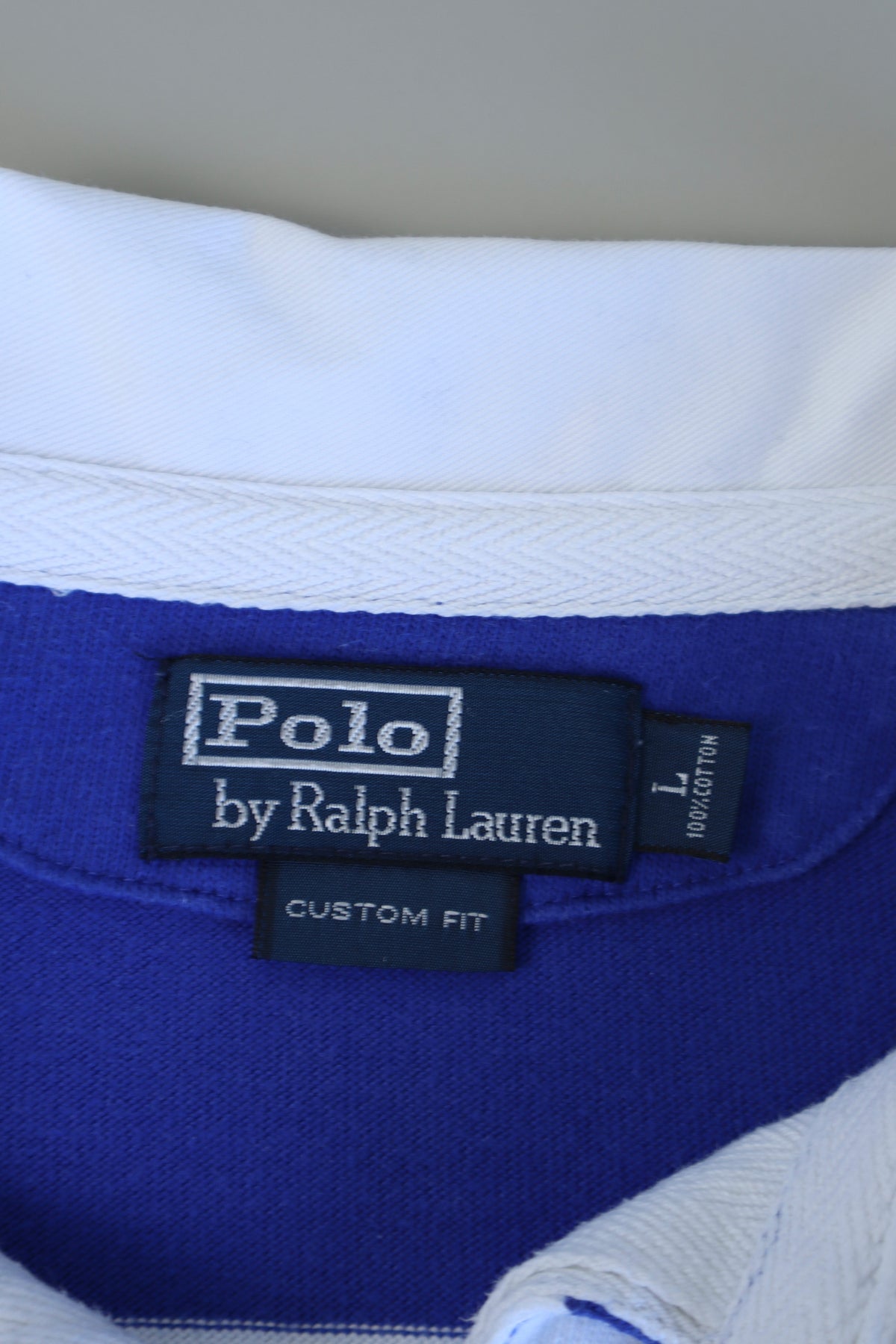 Ralph Lauren (rugby) polo shirt met lange mouw - L