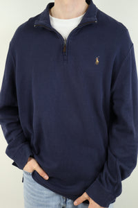 Ralph Lauren trui met kwart rits - XL