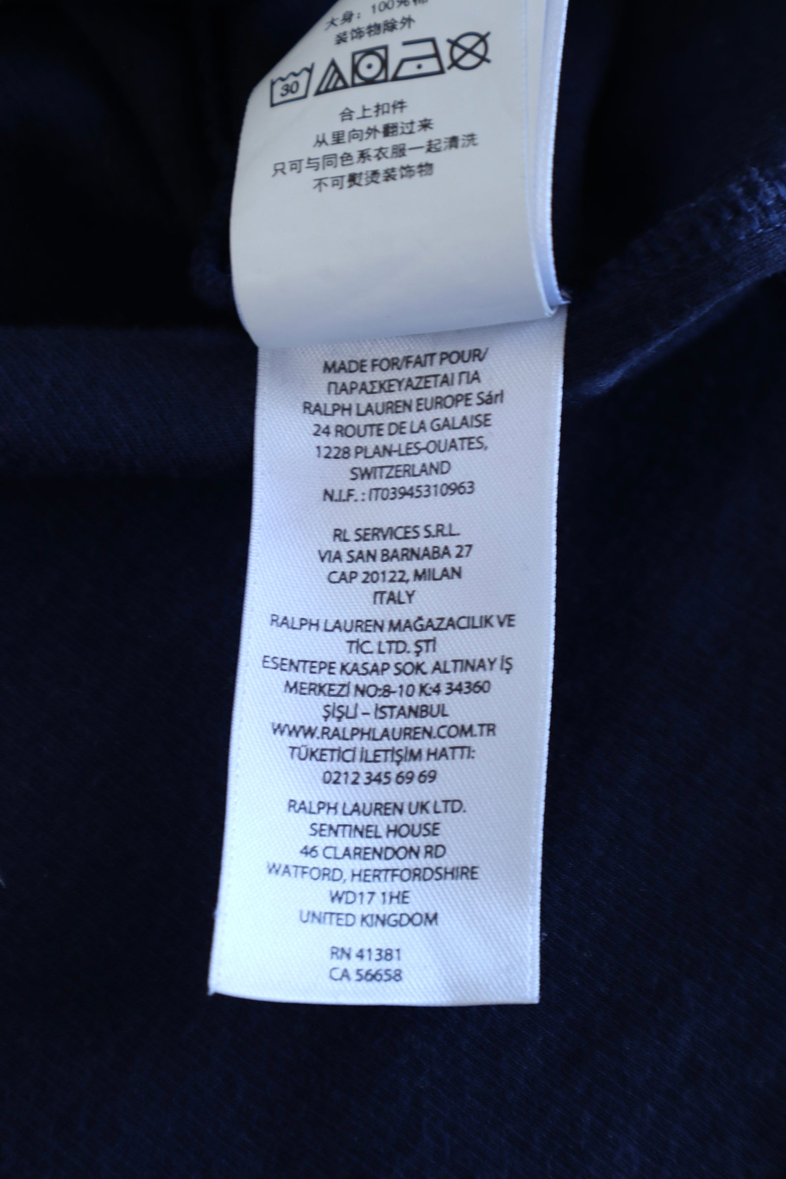 Ralph Lauren quarter zip - XL