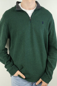 Ralph Lauren trui met kwart rits - XL