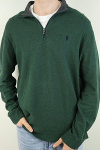 Ralph Lauren trui met kwart rits - XL