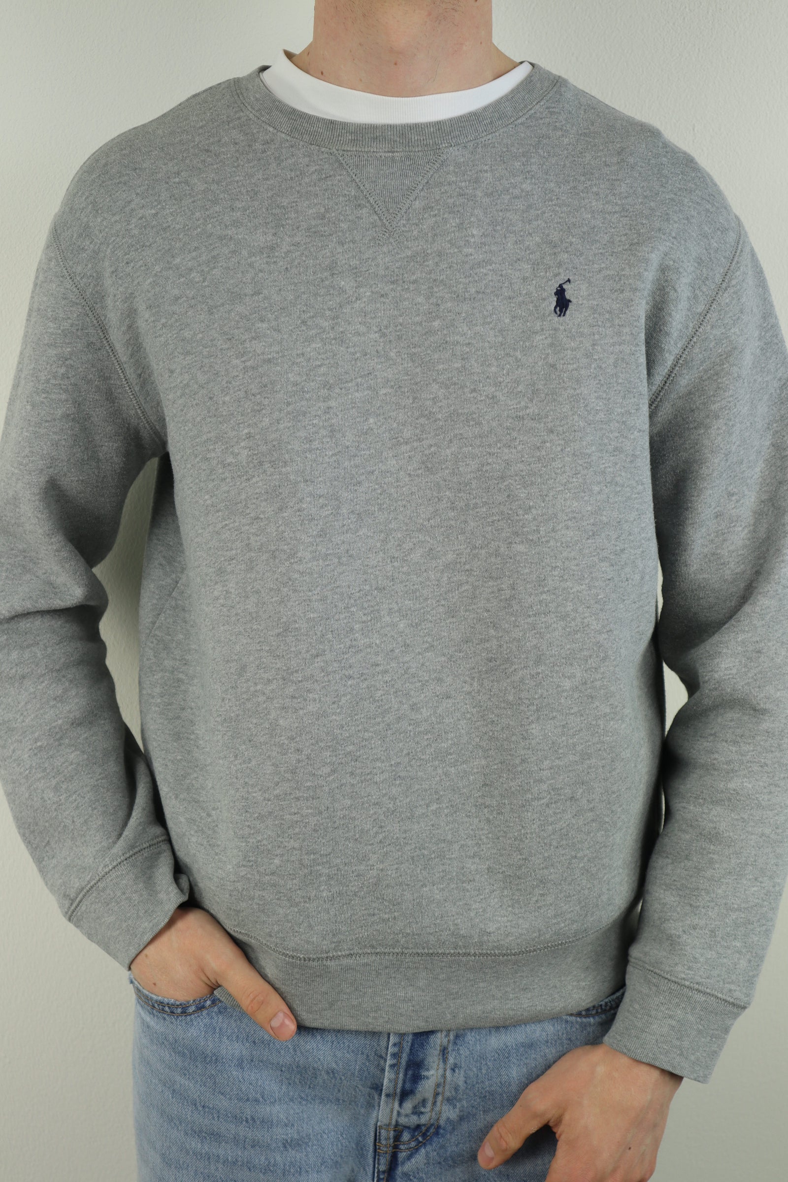 Ralph Lauren trui met ronde hals - S