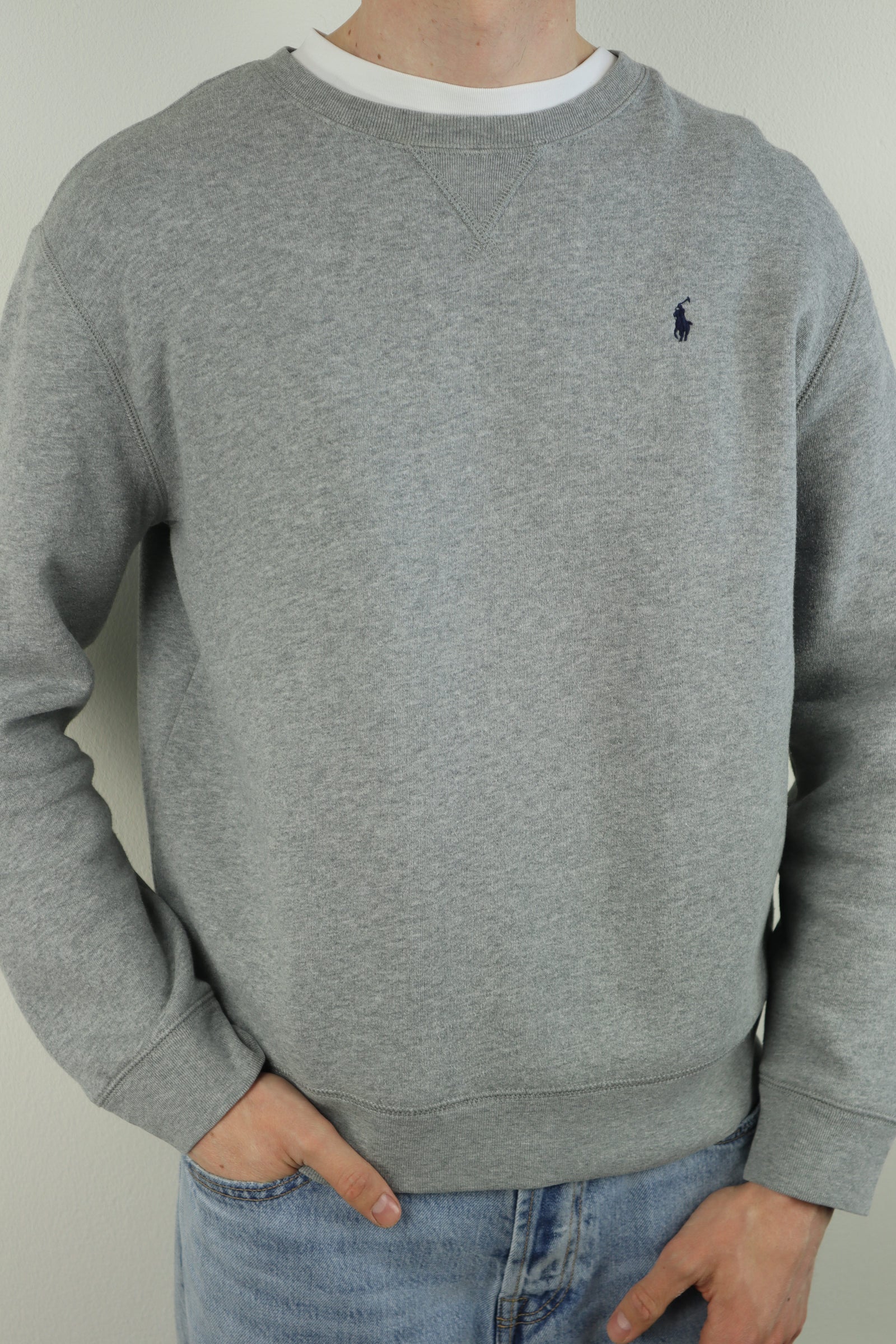 Ralph Lauren trui met ronde hals - S