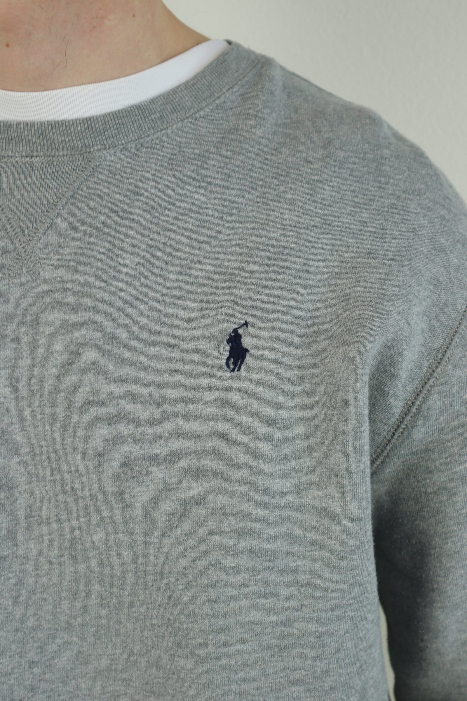 Ralph Lauren trui met ronde hals - S