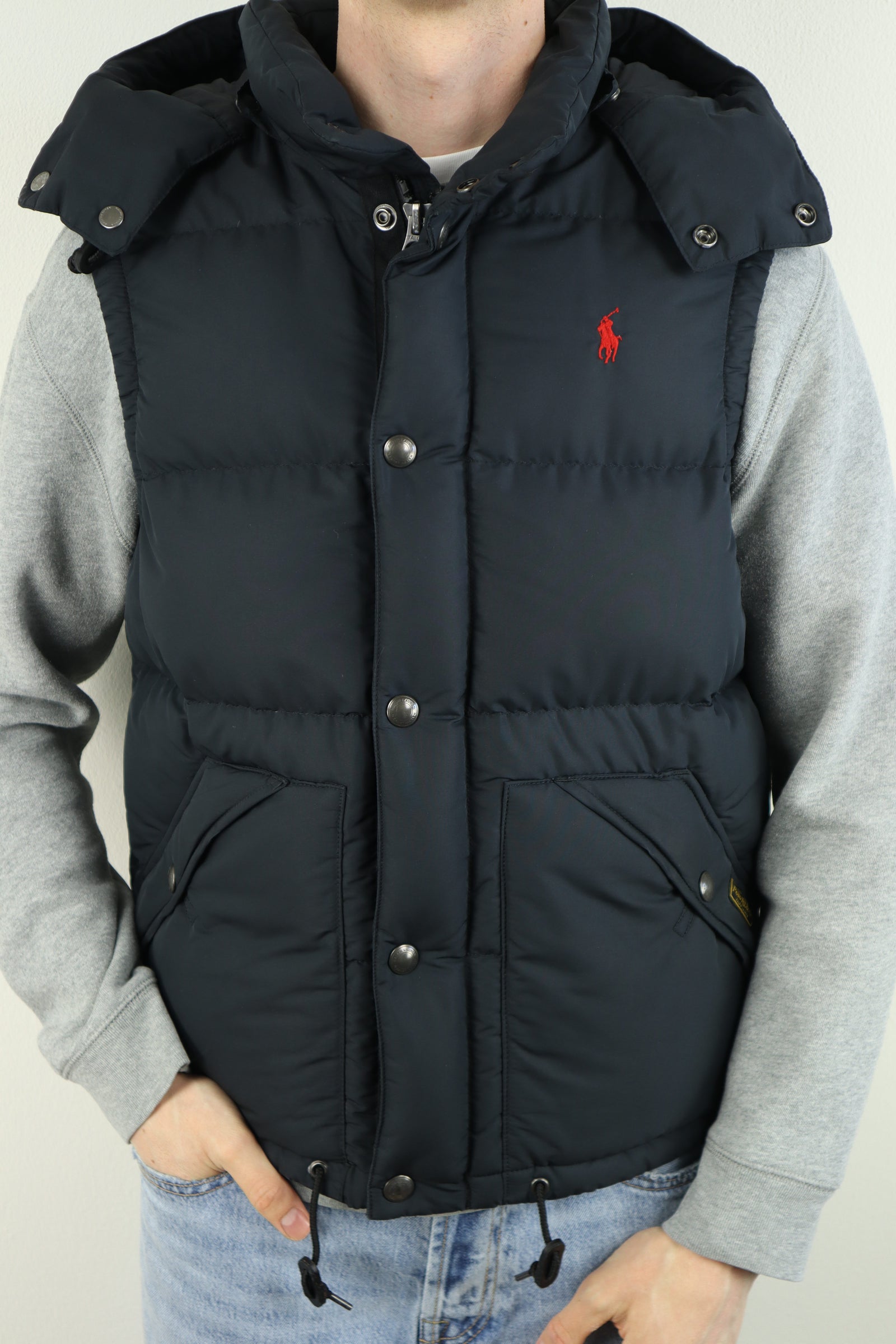 Ralph Lauren bodywarmer met capuchon - S