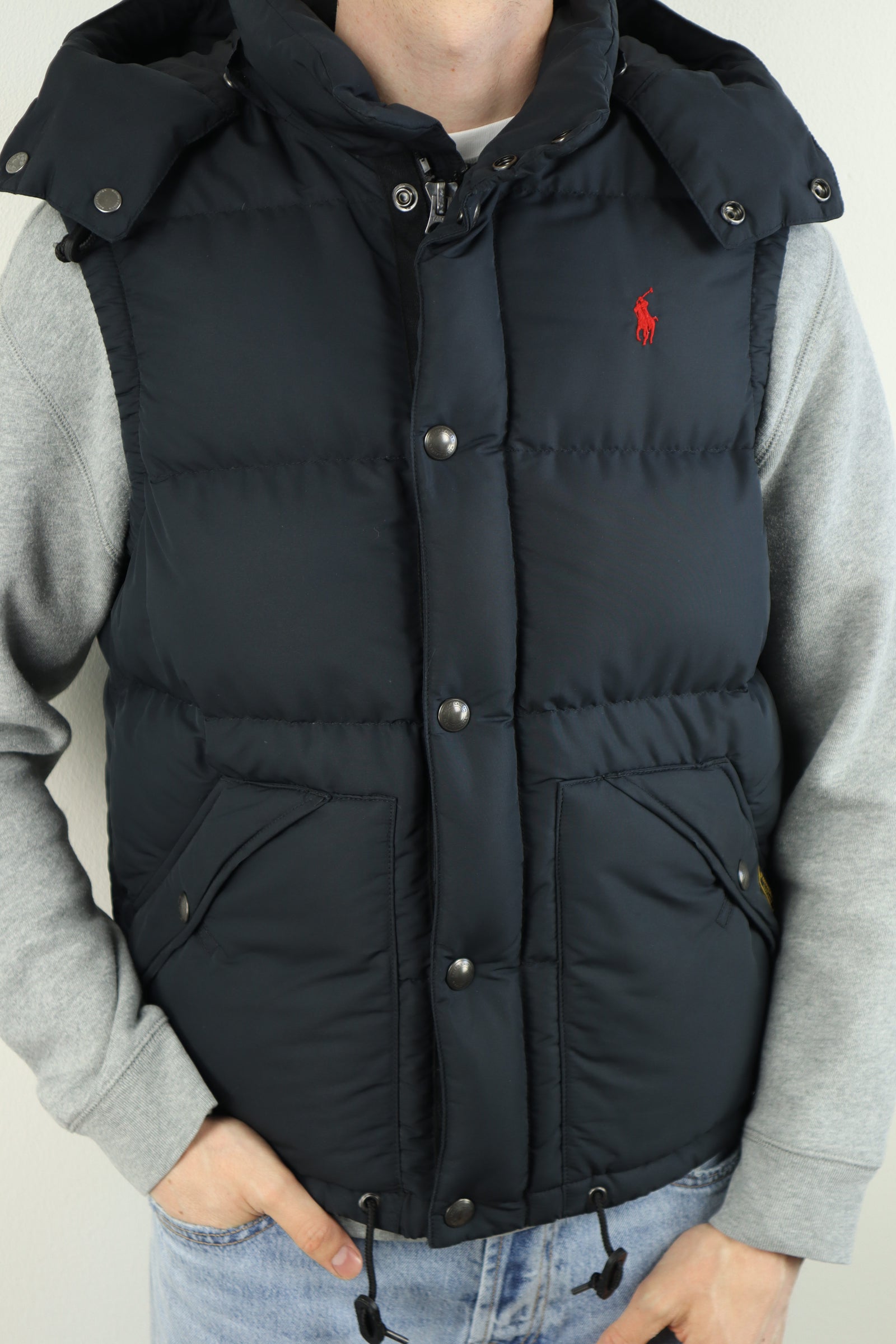 Ralph Lauren bodywarmer met capuchon - S