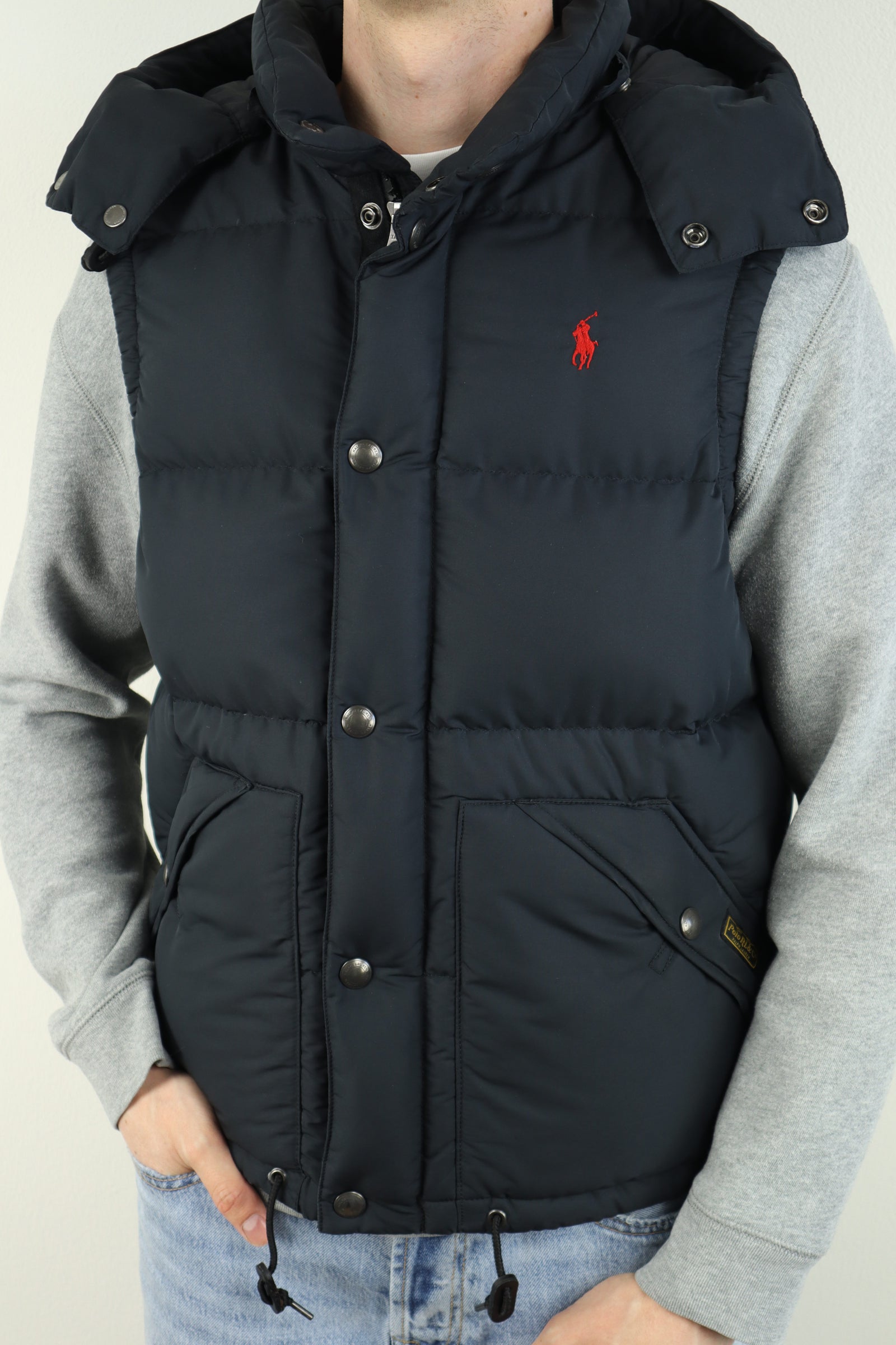 Ralph Lauren bodywarmer met capuchon - S
