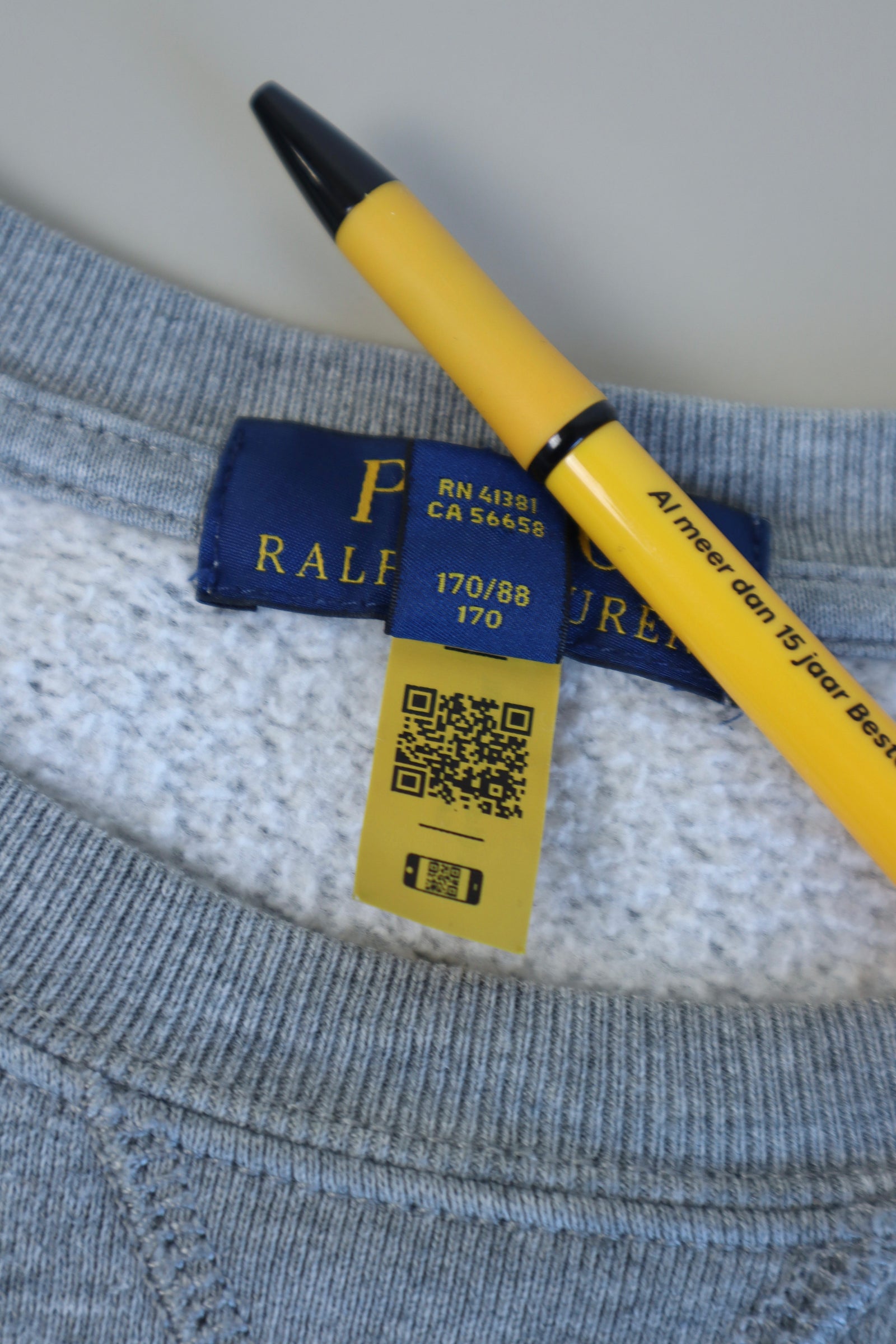 Ralph Lauren trui met ronde hals - S