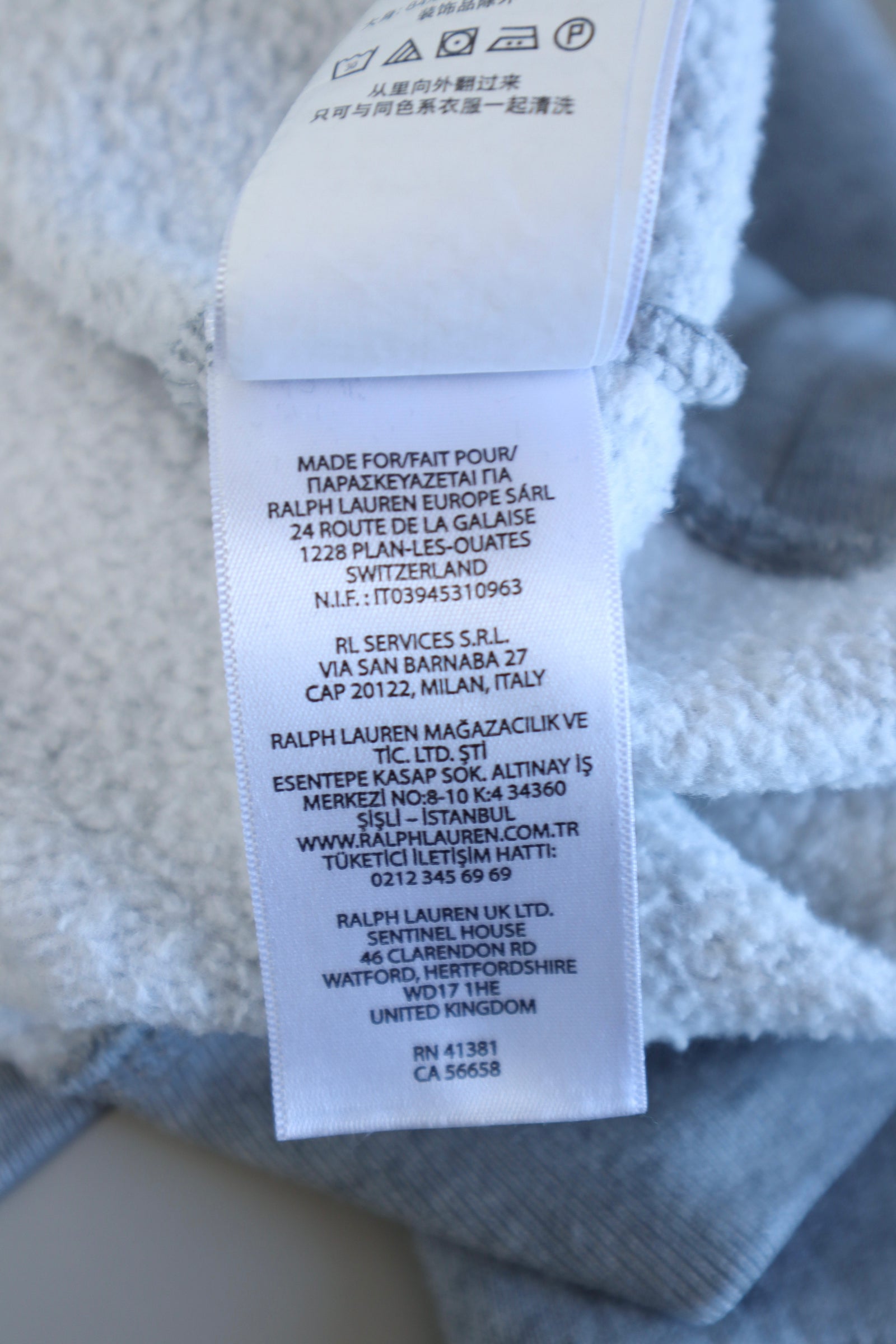 Ralph Lauren trui met ronde hals - S
