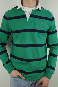 Ralph Lauren rugby polo shirt met lange mouw - M