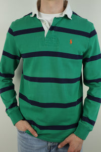 Ralph Lauren rugby polo shirt met lange mouw - M