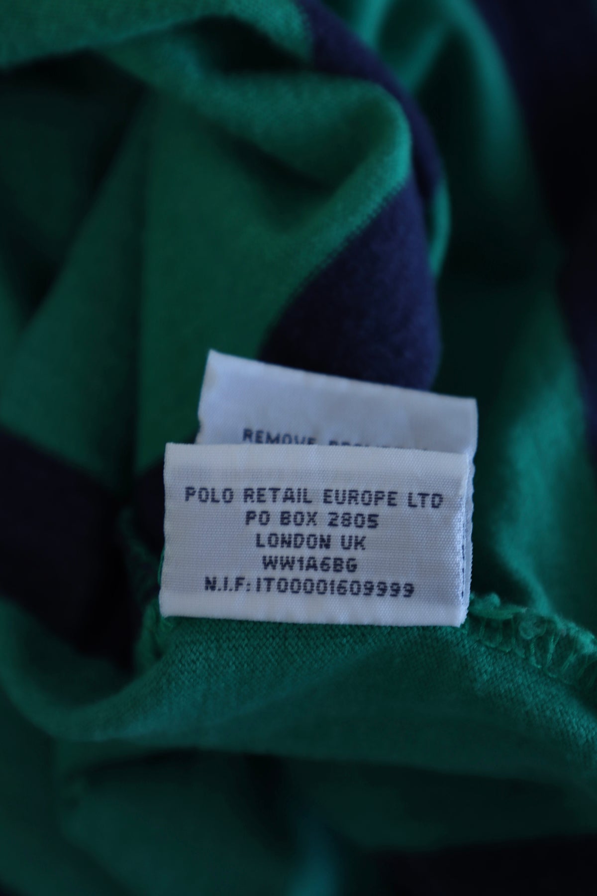 Ralph Lauren rugby polo shirt met lange mouw - M