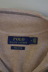 Ralph Lauren trui met kwart rits - M
