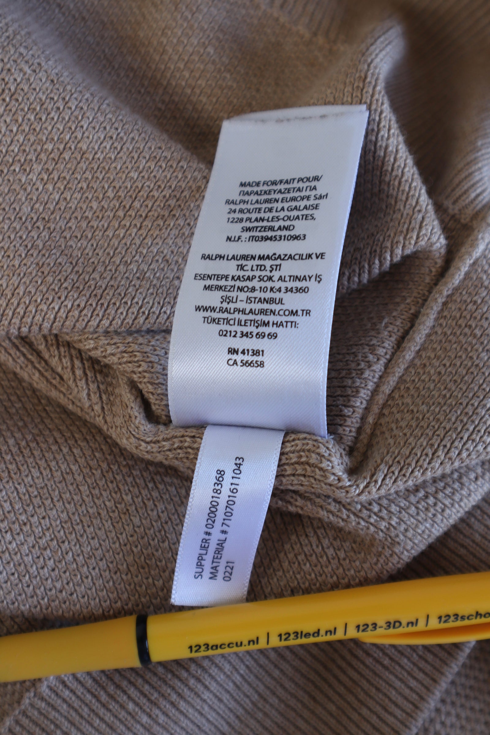 Ralph Lauren quarter zip - M