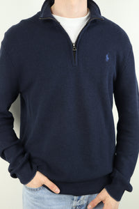 Ralph Lauren trui met kwart rits - L