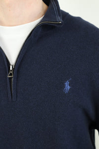 Ralph Lauren trui met kwart rits - L