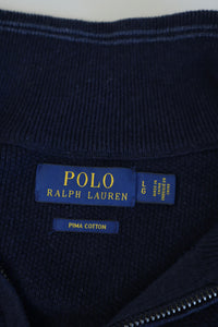 Ralph Lauren trui met kwart rits - L