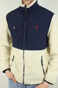 Ralph Lauren fleece teddy jas - S
