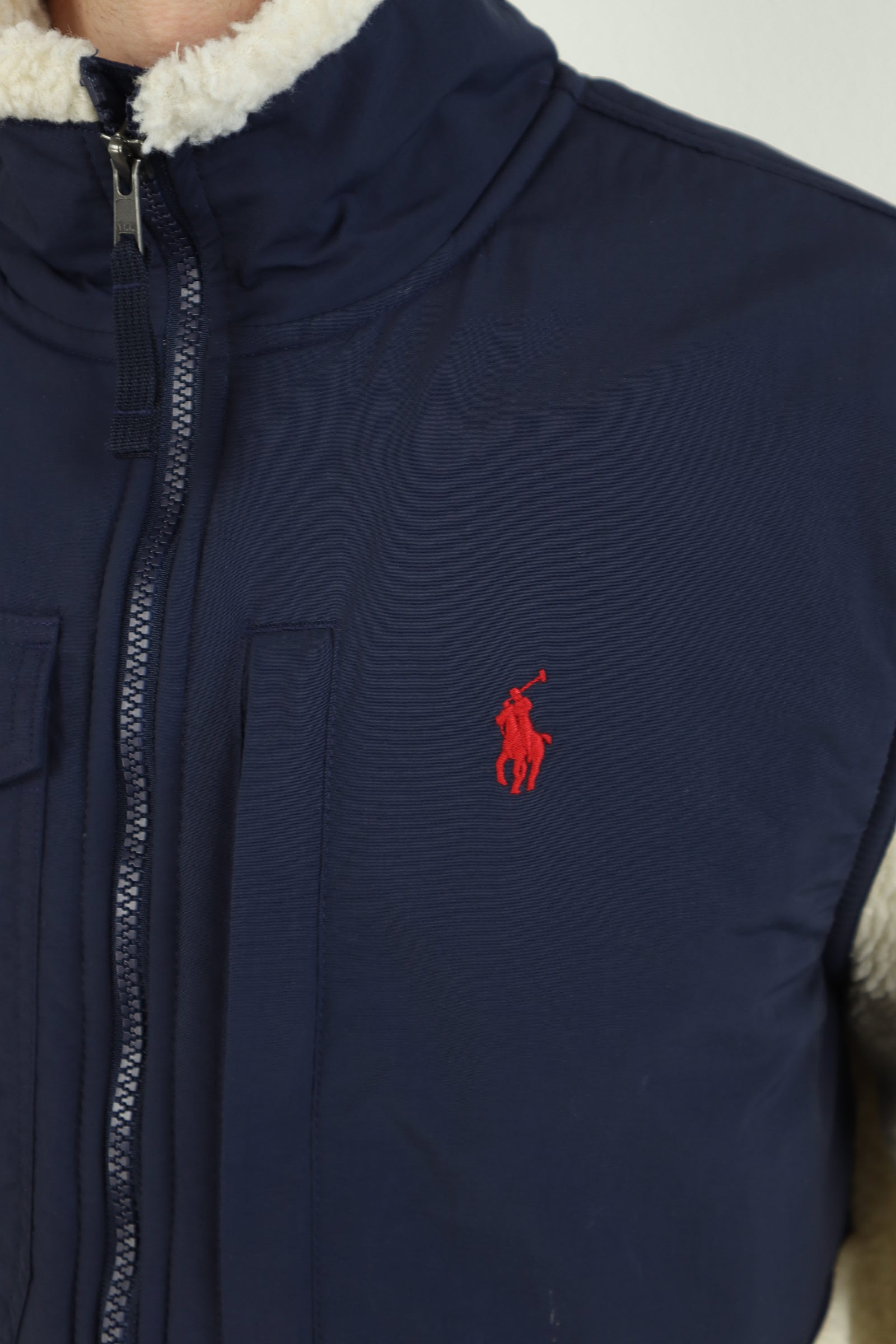 Ralph Lauren fleece teddy jas - S