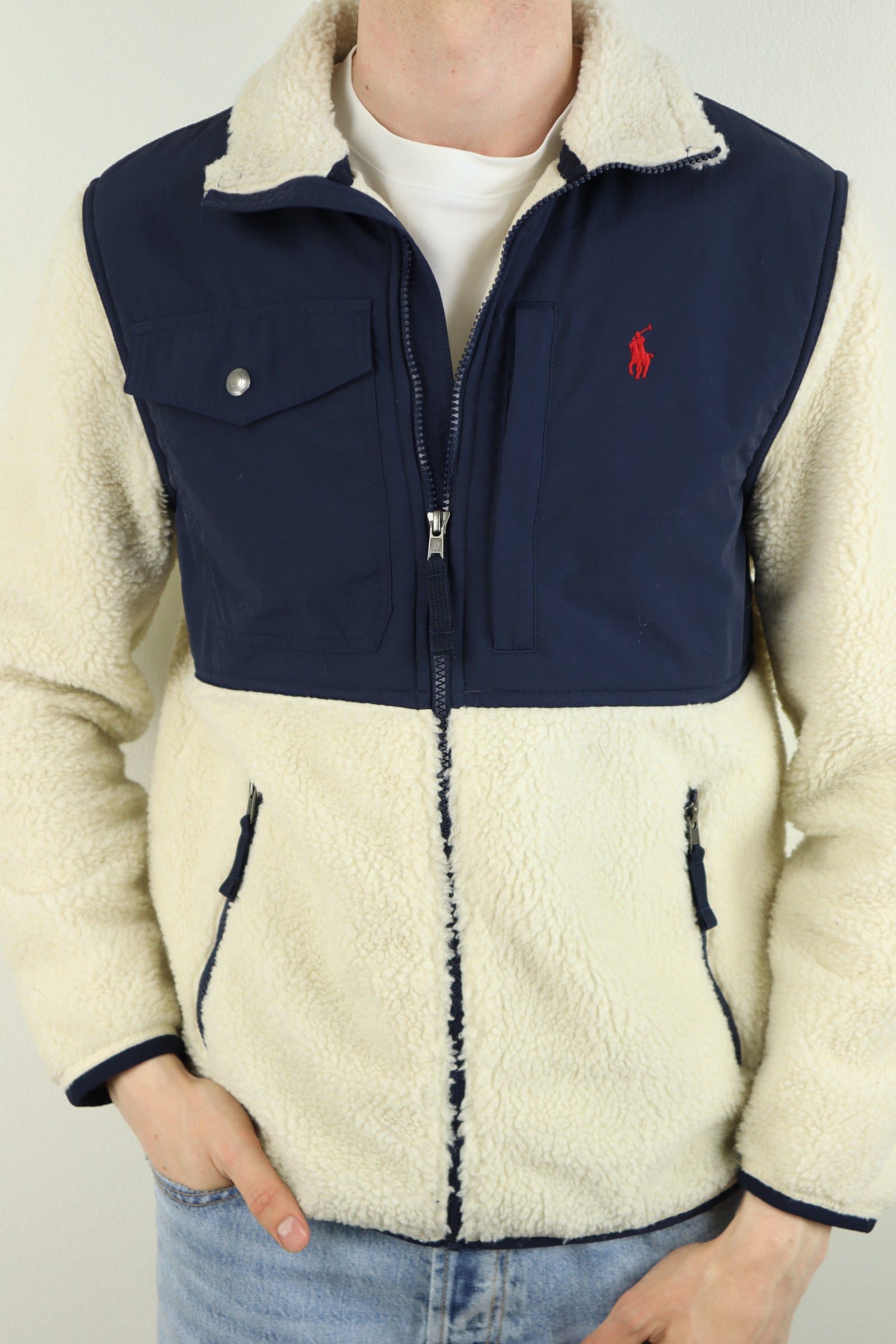 Ralph Lauren fleece teddy jas - S