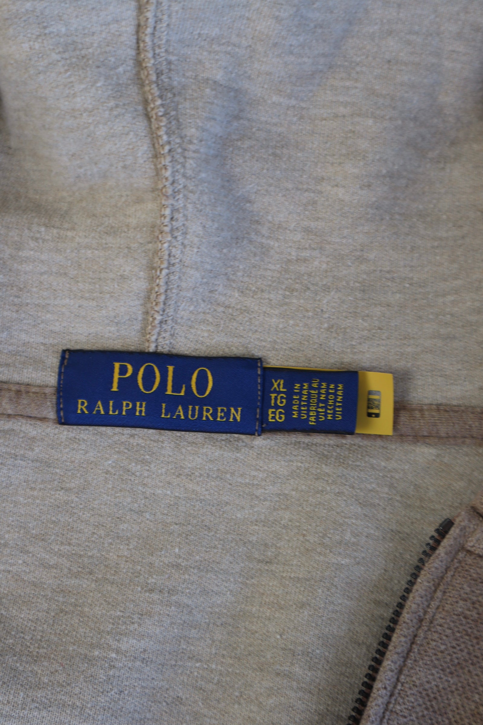 Ralph Lauren quarter zip hoodie - XL