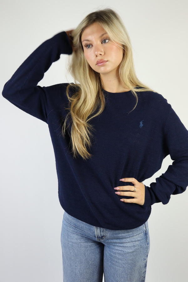 Ralph Lauren trui met ronde hals - S/M