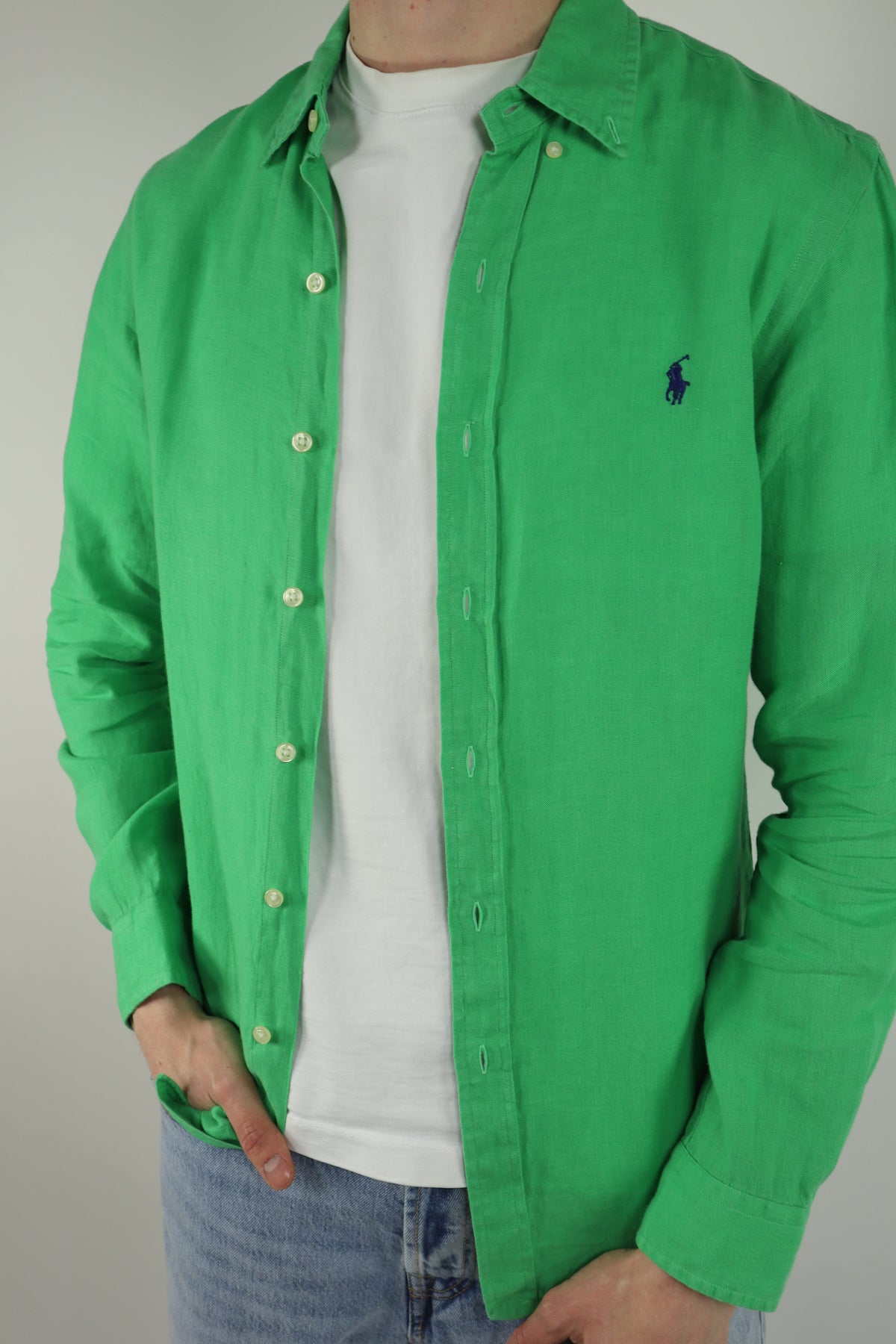 Ralph Lauren overhemd linnen - S