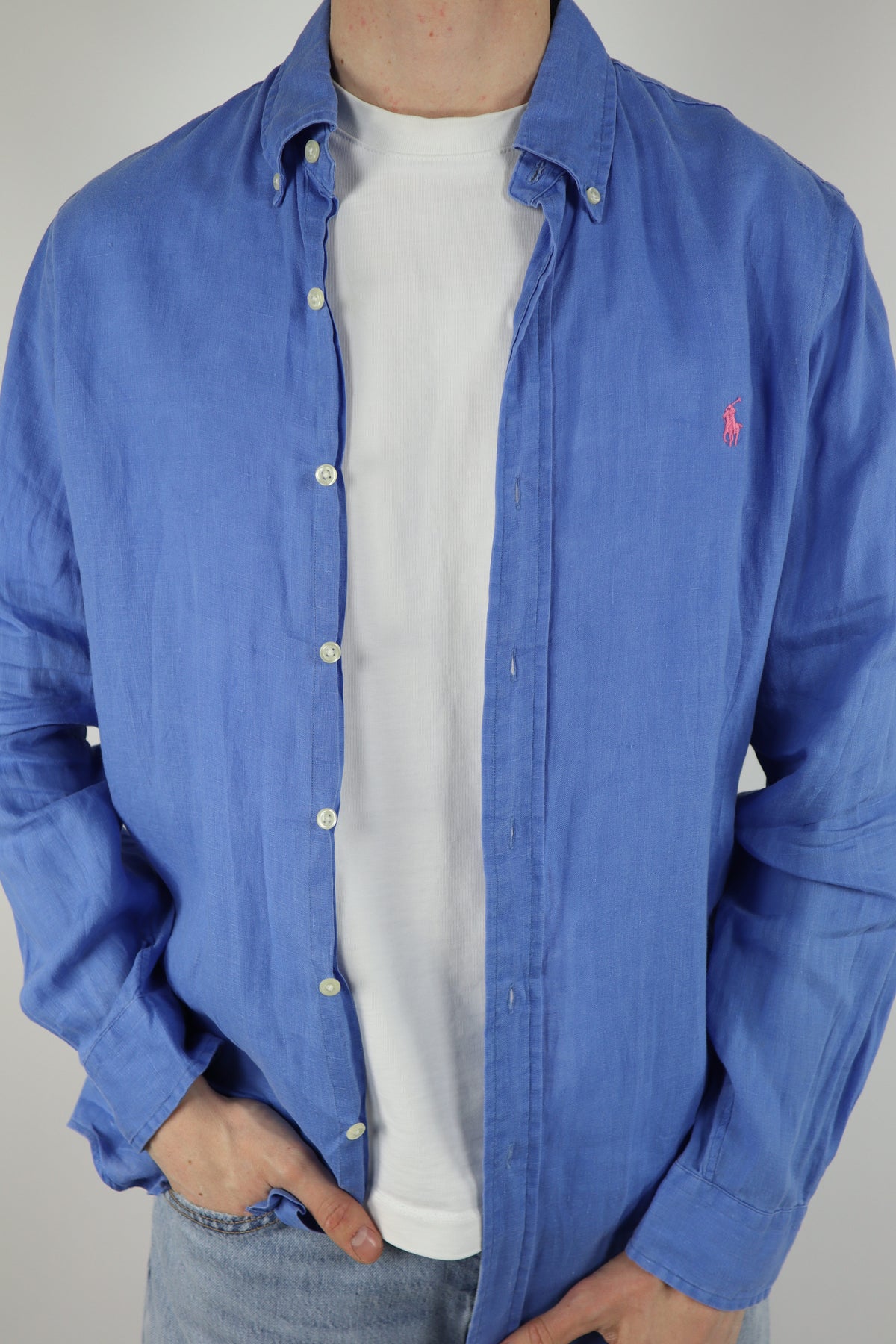 Ralph Lauren overhemd linnen - M