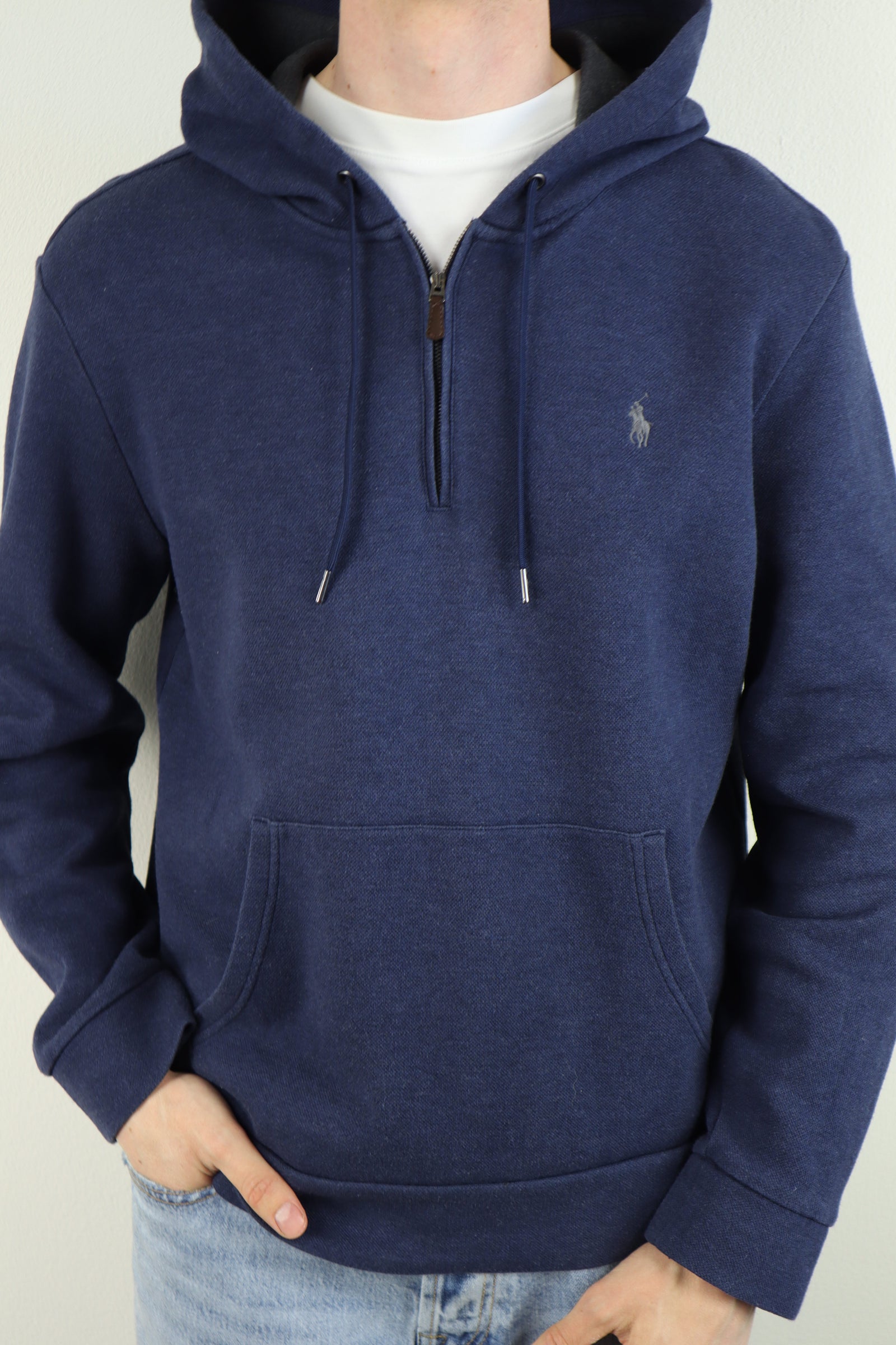 Ralph Lauren quarter zip hoodie - M