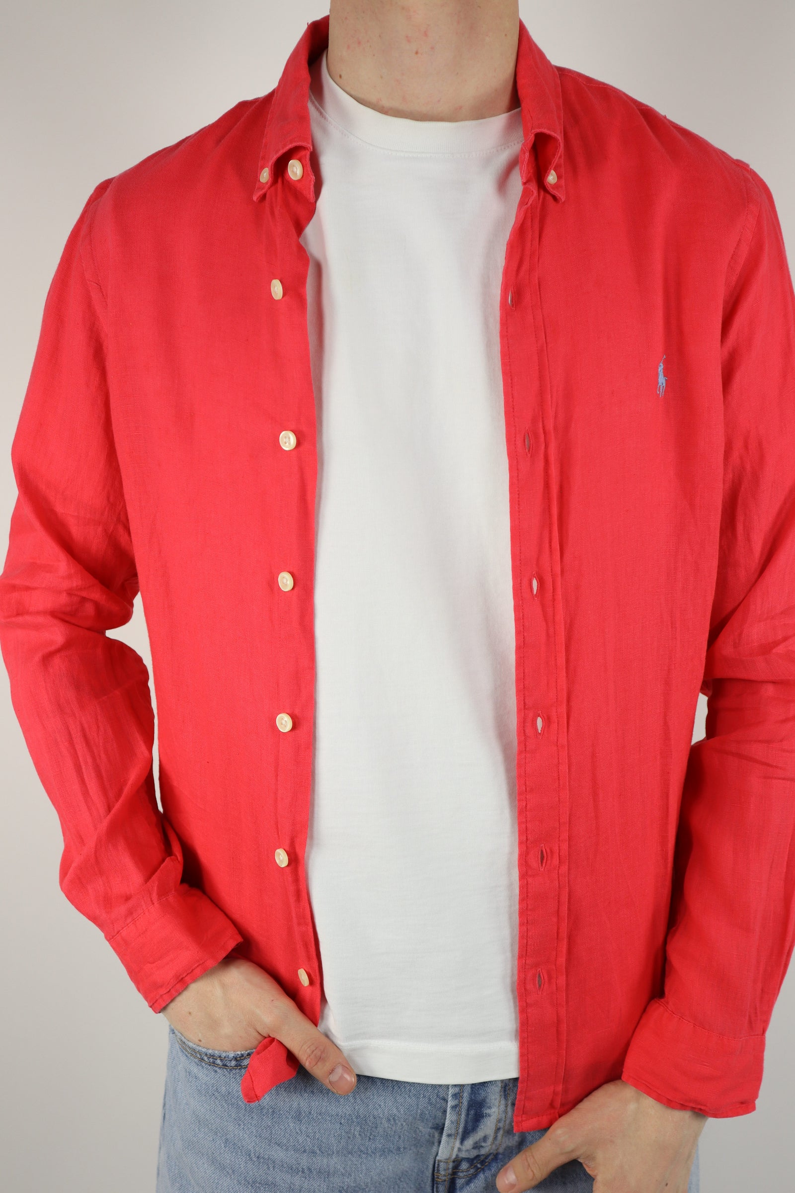 Ralph Lauren linnen overhemd - S