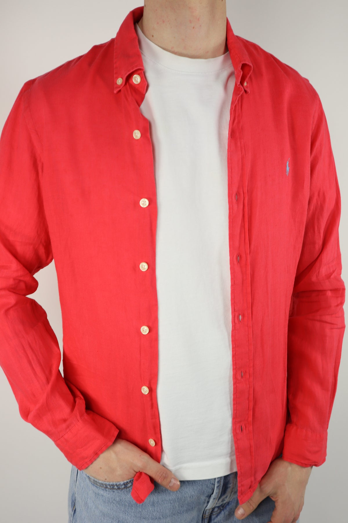 Ralph Lauren overhemd linnen - S
