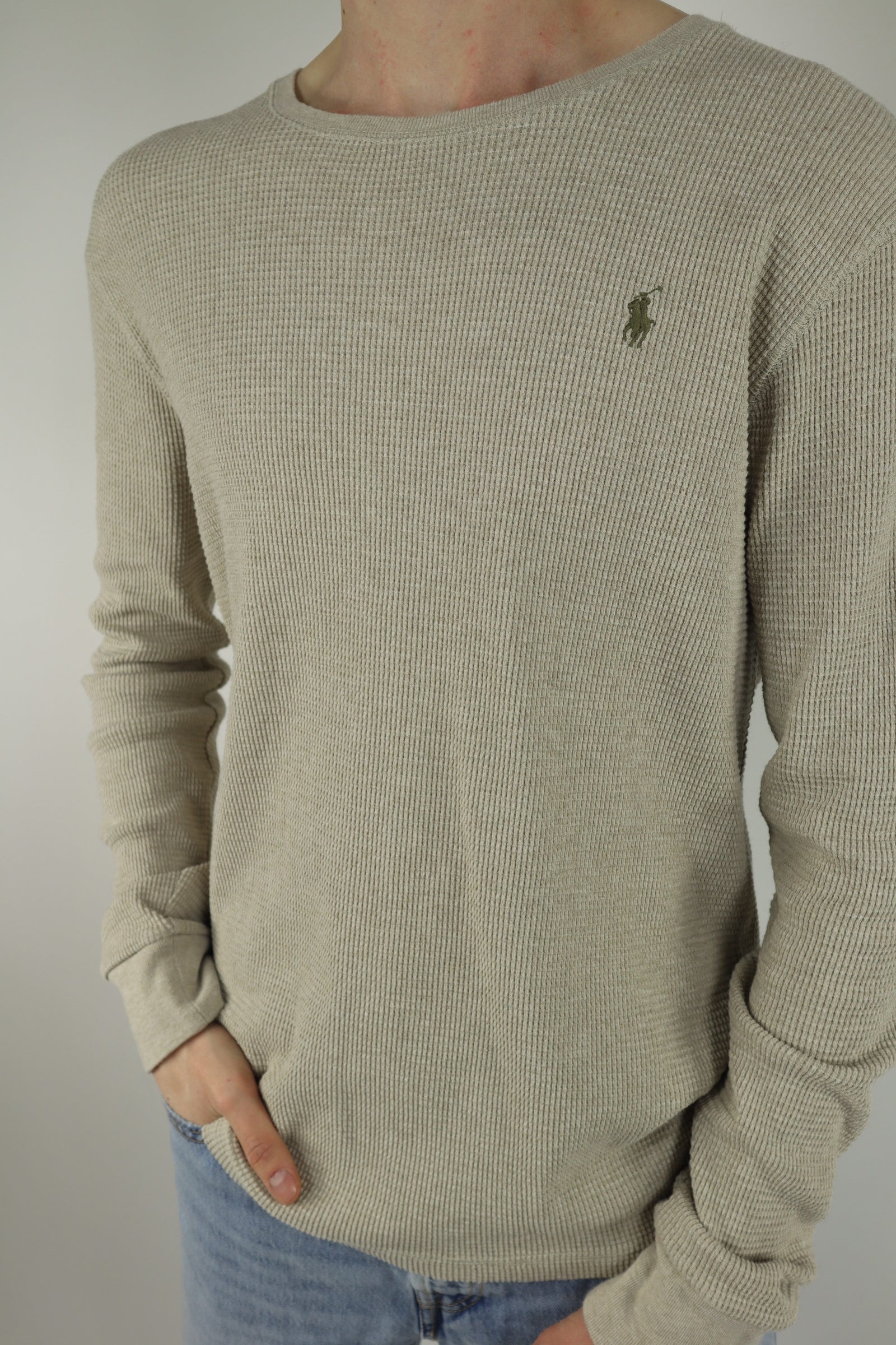 Ralph Lauren trui met ronde hals - L