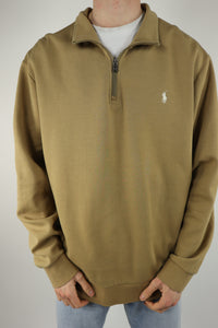 Ralph Lauren trui met kwart rits - XL