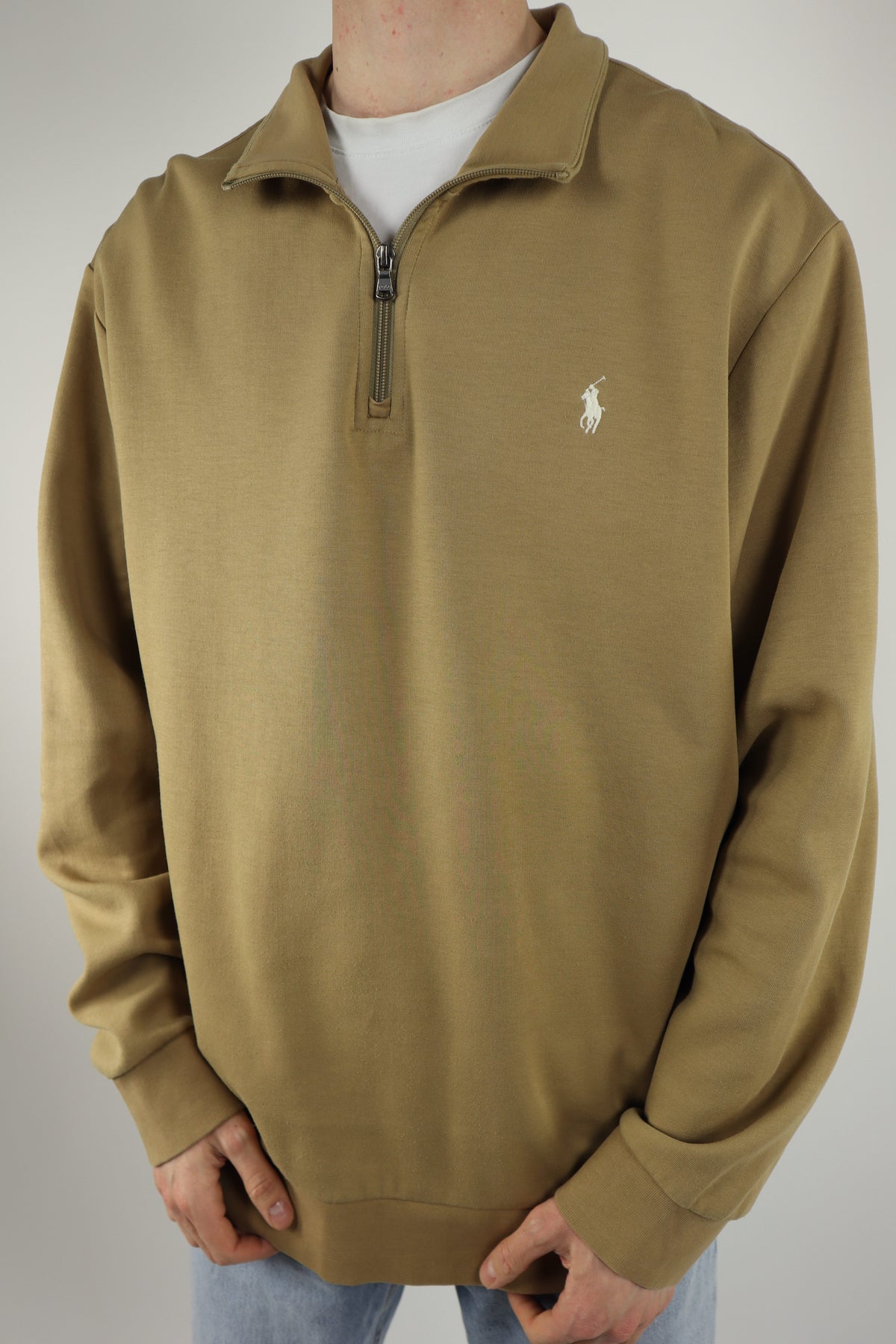 Ralph Lauren trui met kwart rits - XL
