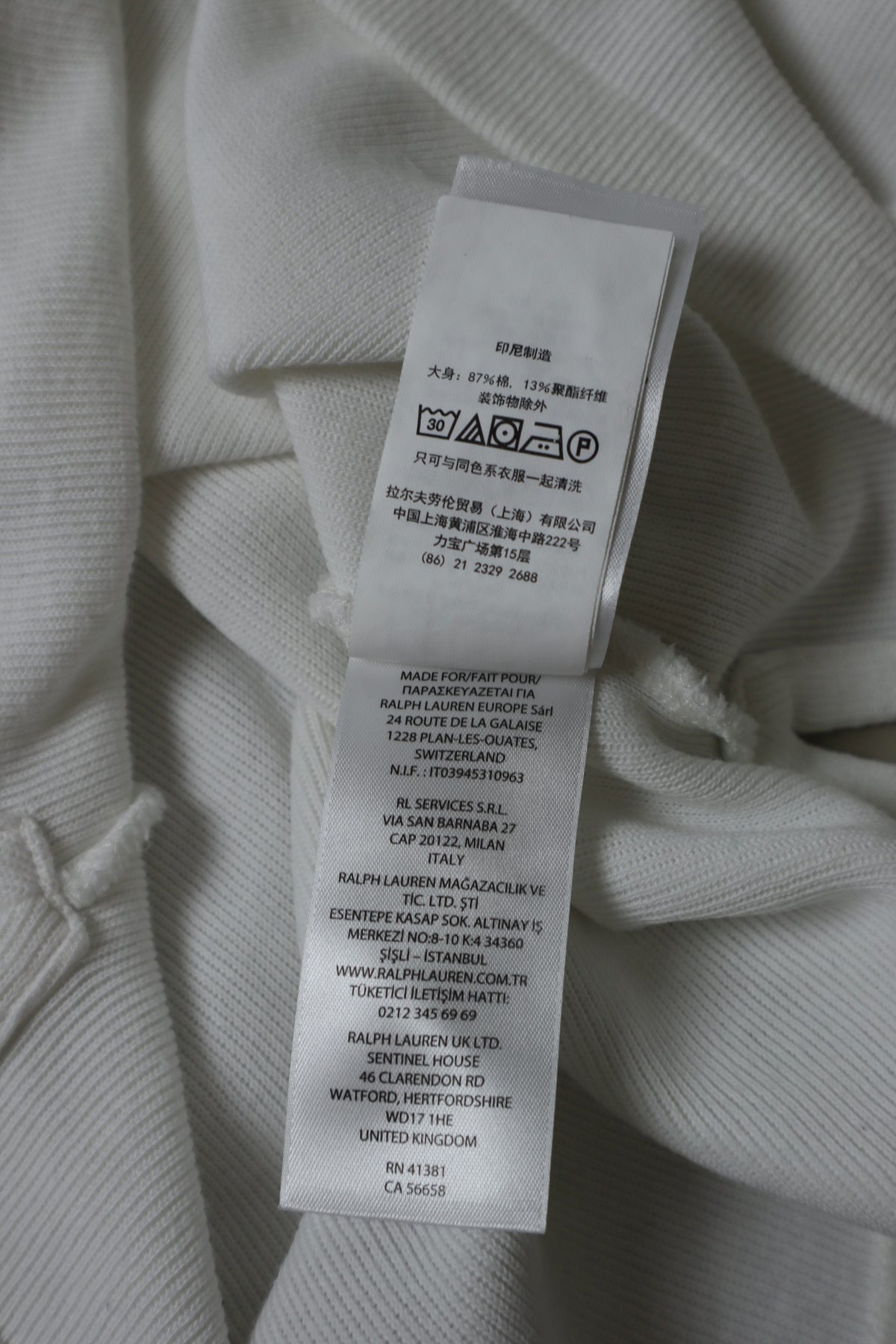 Ralph Lauren trui met kwart rits - XS
