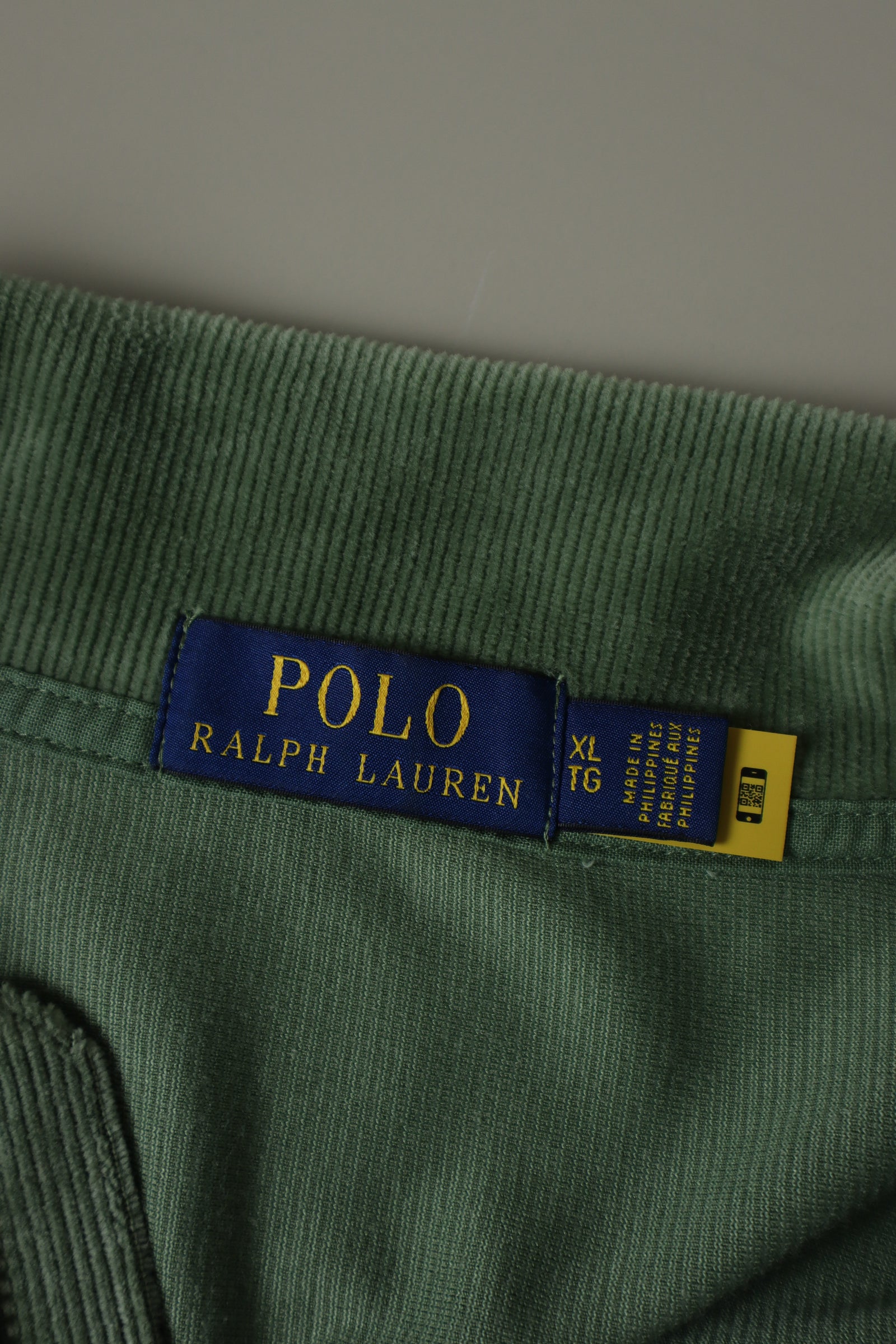 Ralph Lauren corduroy quarter zip - XL