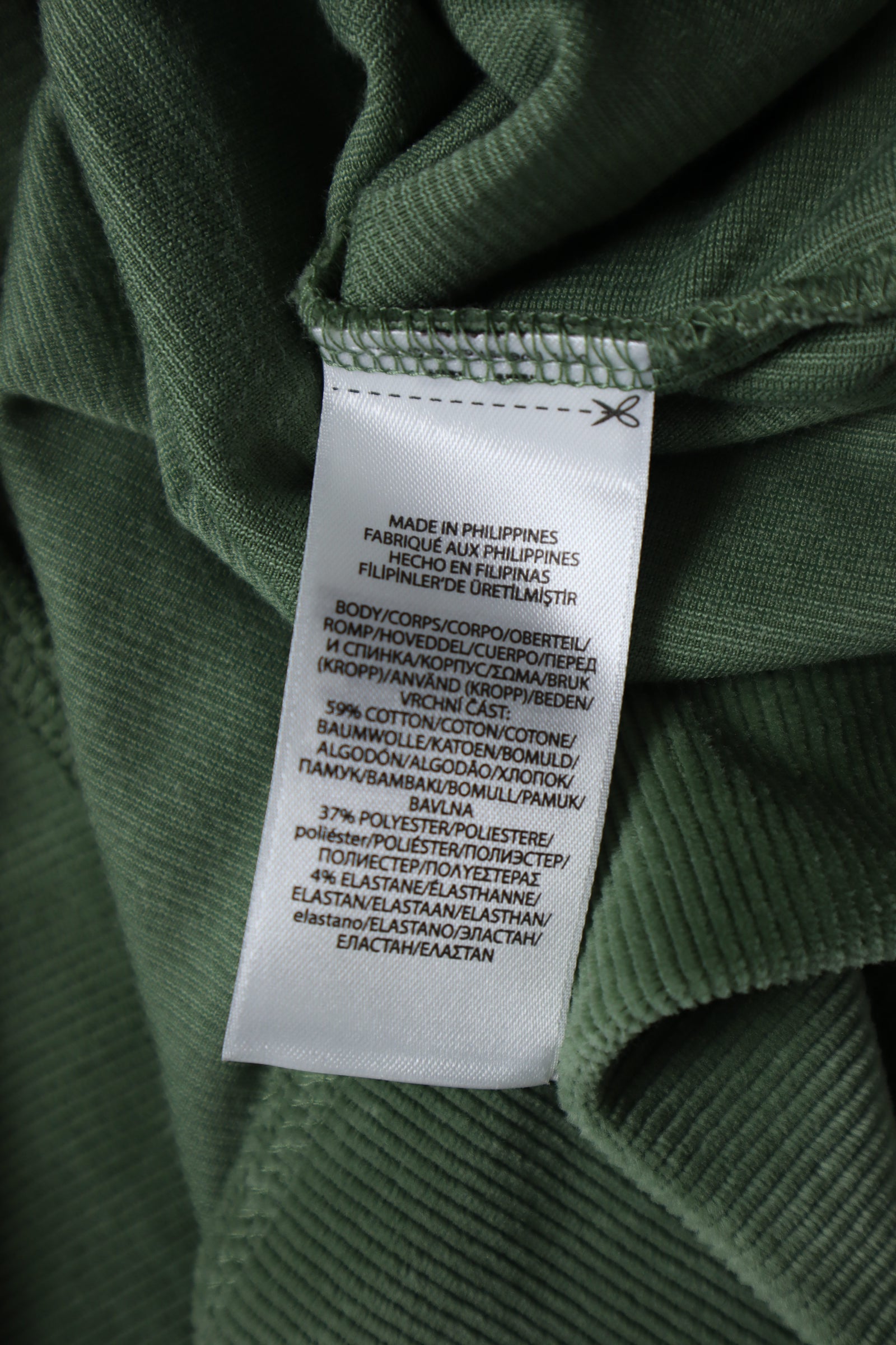 Ralph Lauren corduroy quarter zip - XL