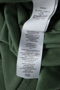 Ralph Lauren corduroy/velours trui met kwart rits - XL
