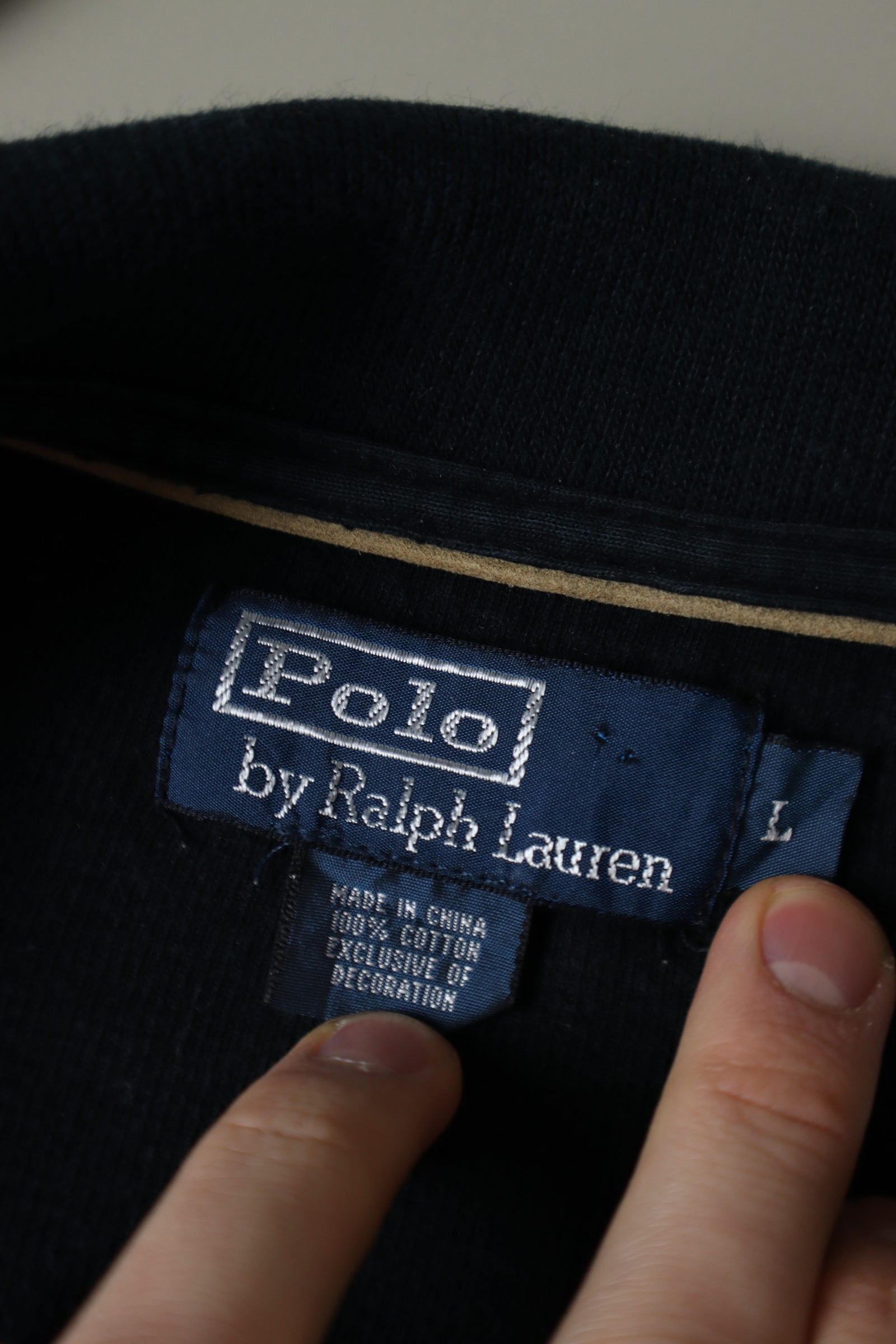 Ralph Lauren quarter zip - L