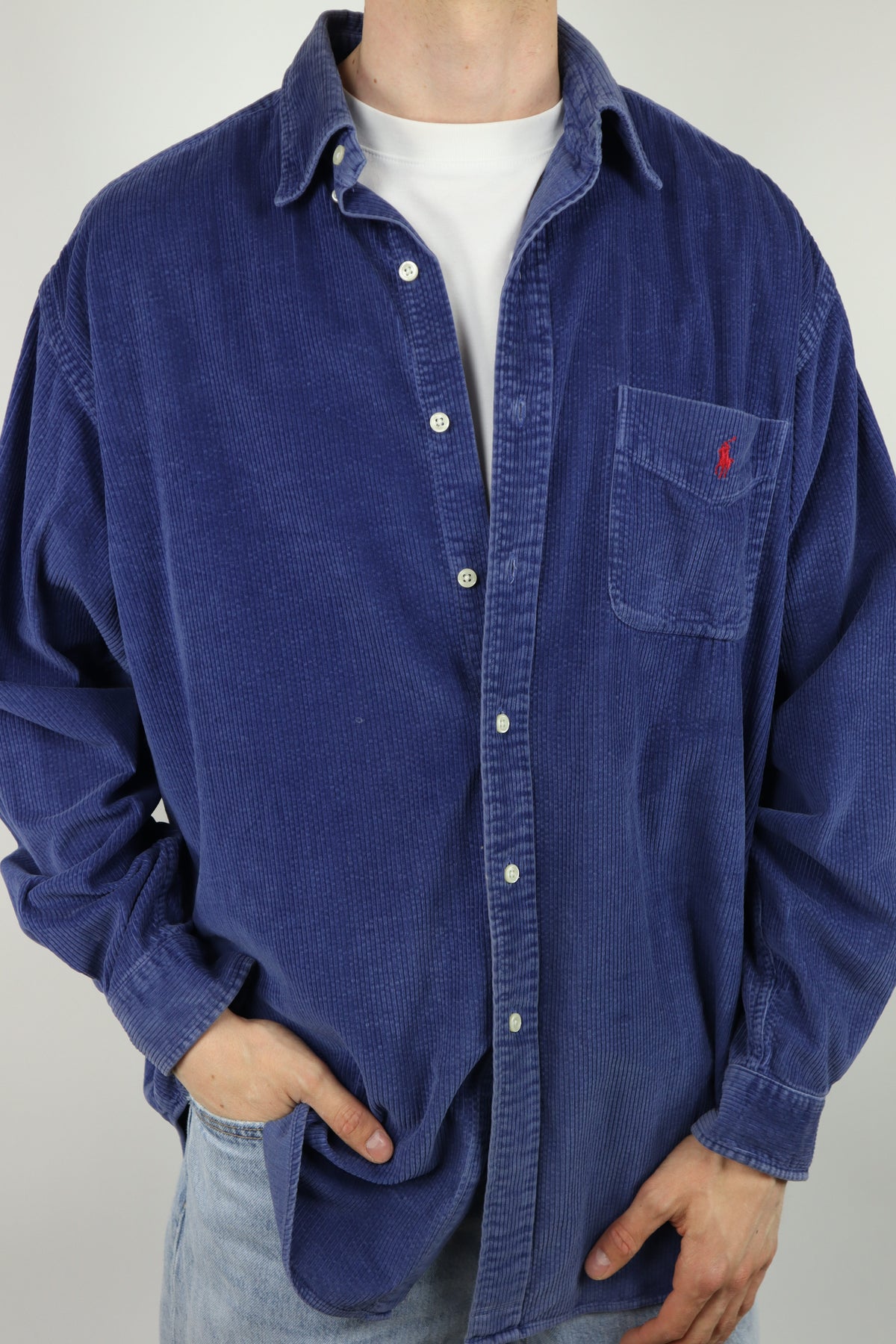 Ralph Lauren corduroy overhemd - L/XL