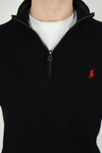 Ralph Lauren trui met kwart rits - M
