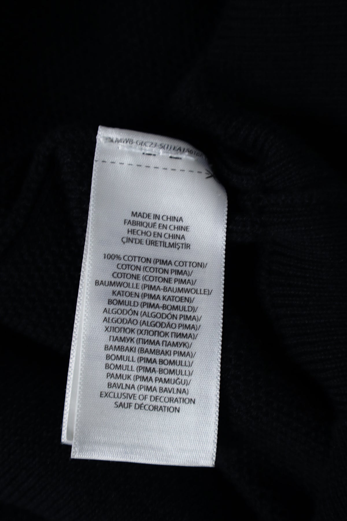 Ralph Lauren trui met kwart rits - M